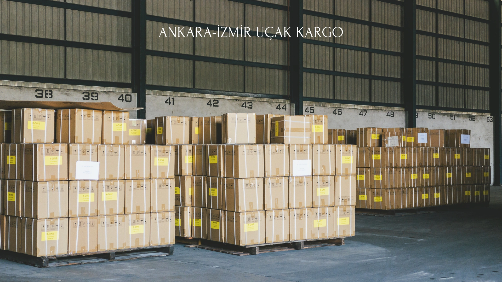 Ankara İzmir Uçak Kargo