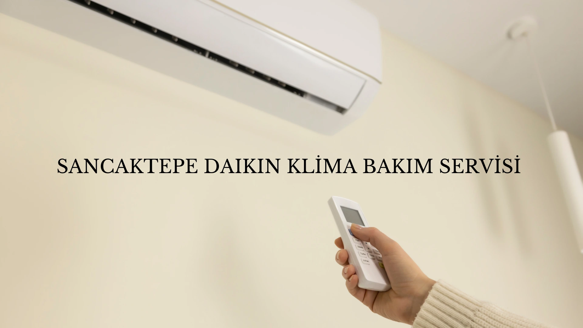 Sancaktepe Daikin Klima Bakım Servisi